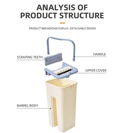 FREGONA CON CUBO AUTOESCURRIBLE