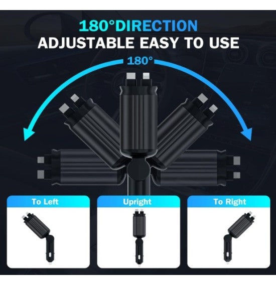 CARGADOR DE MECHERO MULTIFUNCIÓN