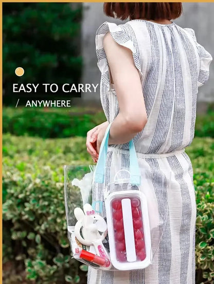 Cubitera en forma de botella, para hacer hielos