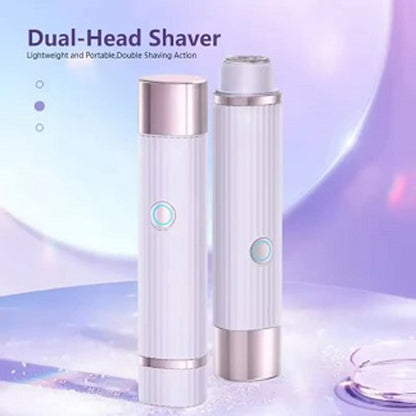 Depiladora con doble cabezal