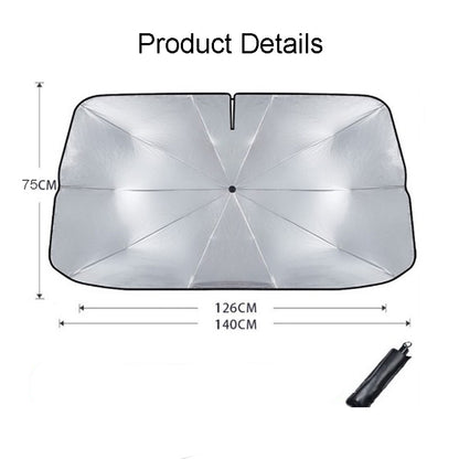 Parasol plegable para el coche